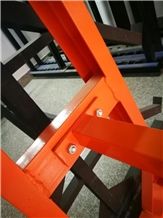 New Style Detachable Steel a Frame for Stone Slab Display,Stone Slabs a Frame, a Frame for Quartz Granite Marble Slab, Stone Slab Display a Frame, Truck a Frame
