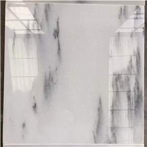 Blue Veins Onyx Tile & Slab, China White Onyx