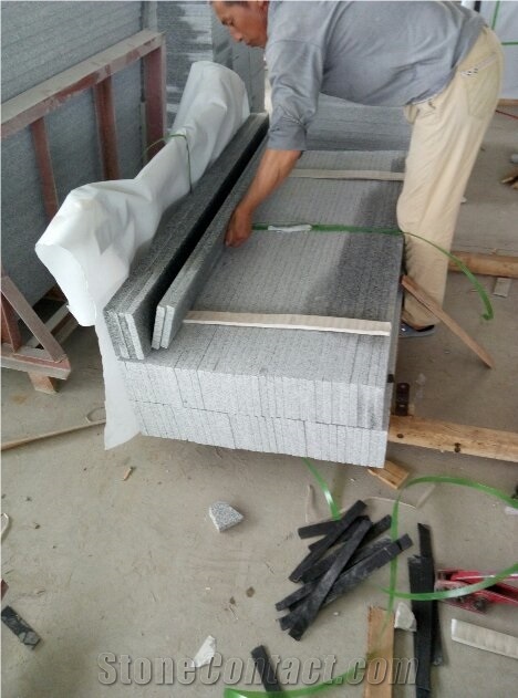 Grey Sardo, New G603 Hubei G603 Bianco Crystal Bianco Amoy,Bianco Crystal Stair, Riser
