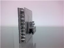 Aluminium Composit Panel Cladding/ Fixing System/ Cladding Clamp / Cladding Anchor/ Embed Anchor / Insert for Honeycomb