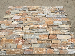 Beige Slate Culture Stone Feature Wall Stone Veneer Ledge Stone