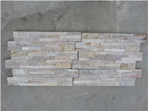 Beige Slate Culture Stone Feature Wall Stone Veneer Ledge Stone