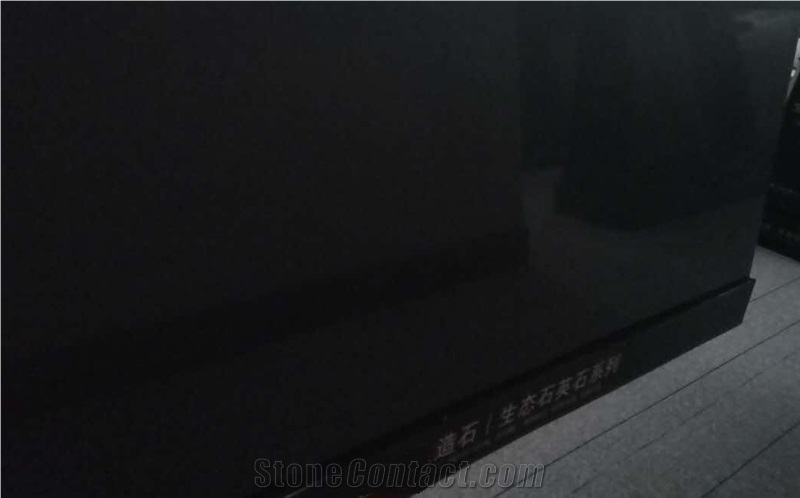 Black Quartz Stone Tiles/Quartz Stone Slabs/Polished Quartz Stone/Solid Surface Quartz Stone/Artificial Stone/Quartz Tops/Artificial Quartz