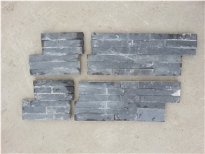 Black Slate Culture Stone Wallstones Veneer Feature Wall Ledge Stone