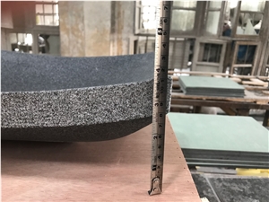 Black Vessel Sinks/Bathroom Sinks/Wash Basins/Square Sinks/Square Basins/Black Polished Granite Basins/China Granite Basin/Sinks