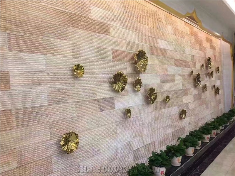 Black White Beige Multicolor Yellow Slate Culture Wallstone Feature Wall Stone Veneer Ledge Stone