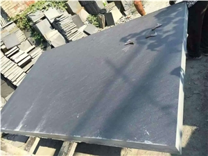 China Black Slate Split Slabs Tile
