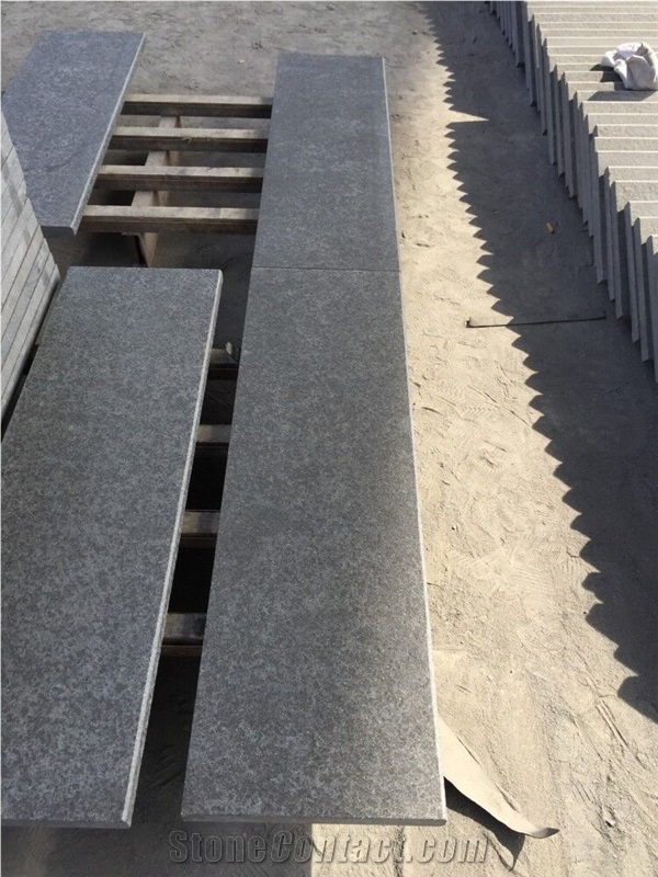 Fuding Black/Fujian Black/G684 Tiles/Black Basalt Tiles/Flamed Black Basalt Tiles/Floor Covering Tiles