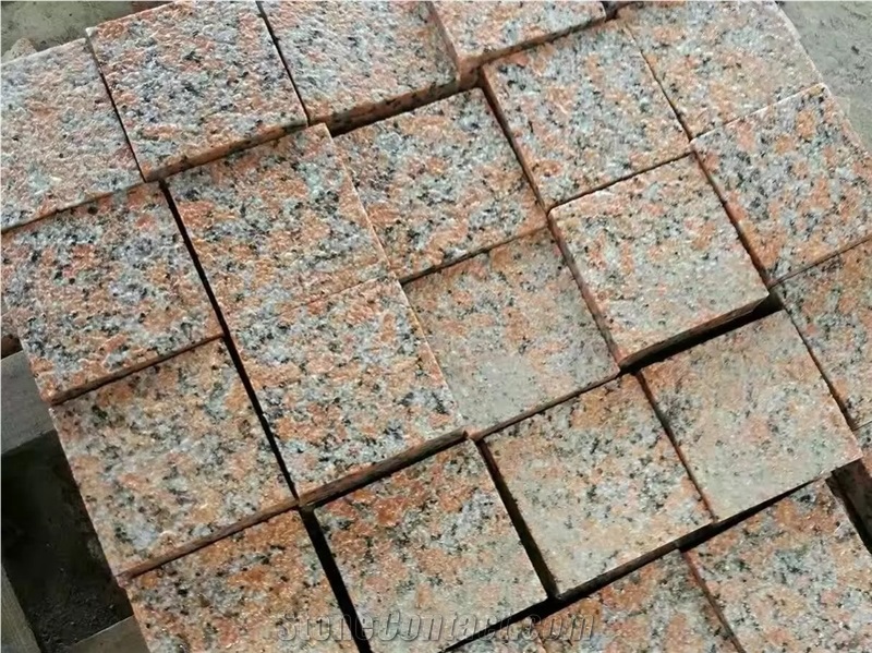 G562,Cenxi Red,Charme,Copperstone,Crown Red,Feng Ye Red,Fengye Hong,G562 Granite,Maple Leaf Red,Maple Leaves,Mapple Red,China Capao Bonito Cube Stone & Paver