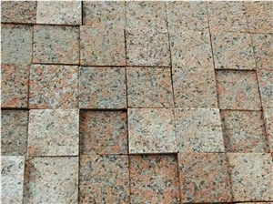G562,Cenxi Red,Charme,Copperstone,Crown Red,Feng Ye Red,Fengye Hong,G562 Granite,Maple Leaf Red,Maple Leaves,Mapple Red,China Capao Bonito Cube Stone & Paver