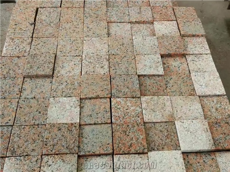 G562,Cenxi Red,Charme,Copperstone,Crown Red,Feng Ye Red,Fengye Hong,G562 Granite,Maple Leaf Red,Maple Leaves,Mapple Red,China Capao Bonito Cube Stone & Paver