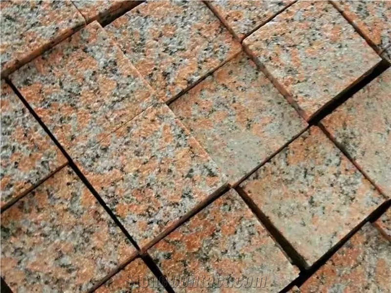 G562,Cenxi Red,Charme,Copperstone,Crown Red,Feng Ye Red,Fengye Hong,G562 Granite,Maple Leaf Red,Maple Leaves,Mapple Red,China Capao Bonito Cube Stone & Paver