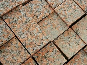 G562,Cenxi Red,Charme,Copperstone,Crown Red,Feng Ye Red,Fengye Hong,G562 Granite,Maple Leaf Red,Maple Leaves,Mapple Red,China Capao Bonito Cube Stone & Paver