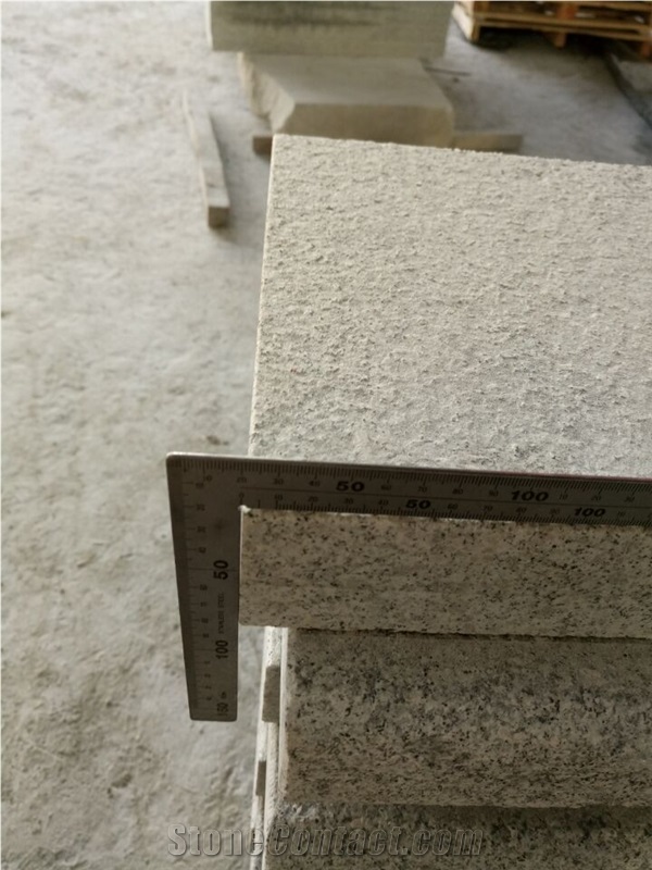 G603 Granite Kerbstone, Flamed Kerbs, G603 Granite, Sesame White Curbstone, Light Grey Granite Curbstone, Side Stone, Exterior Stone Landscaping Stone