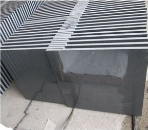 G654 Padang Dark Sesame Grey Kobra China Impala Black Granite Polished Flamed Slabs Tiles