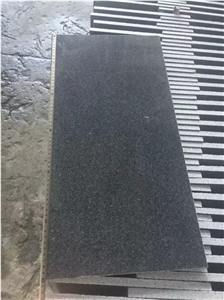 G654 Padang Dark Sesame Grey Kobra China Impala Black Granite Polished Flamed Slabs Tiles