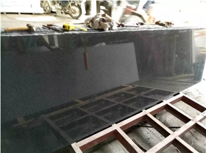 G654 Padang Dark Sesame Grey Kobra China Impala Black Granite Polished Slabs Tiles