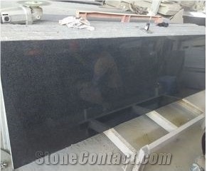 G654 Padang Dark Sesame Grey Kobra China Impala Black Granite Polished Slabs Tiles