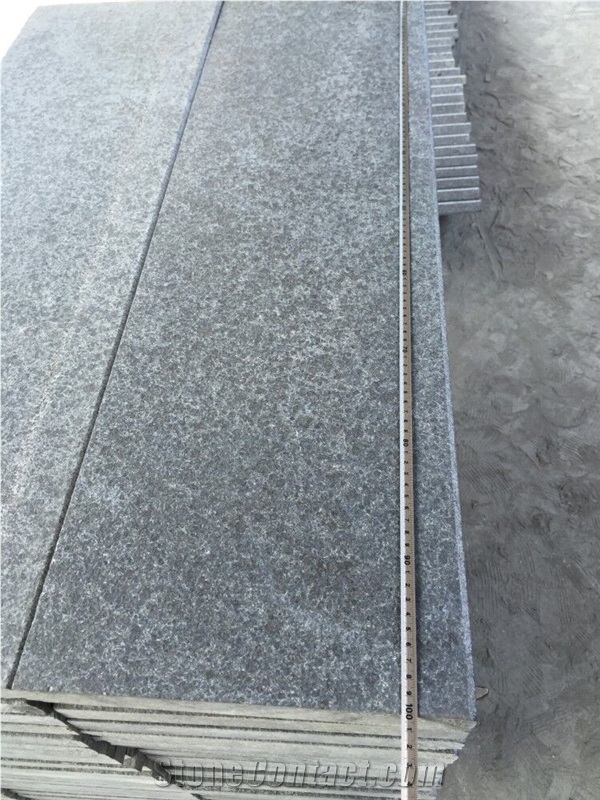 G684 Basalt Tiles/G684 Flamed Surface Tiles/Basalt Floor Covering Tiles/Basalt Wall Covering Tiles/Black Basalt Tiles/Stairs/Fuding Black/Fujian Black
