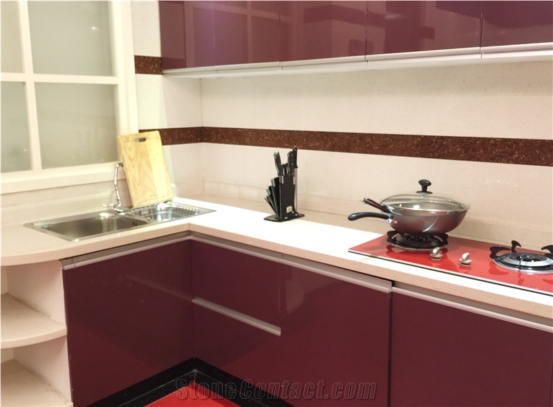 Kitchen Countertops/Quartz Tops/Solid Surface Countertop/Artificial Stone Countertops/Custom Countertops/Kitchen Worktops