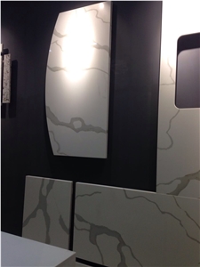 Quartz Kitchen Countertops/Kitchen Wortops/Quartz Stone Tops/Kitchen Tops/Artificial Stone Countertops/Solid Surface Kitchen Countertops/Carrara White Tops