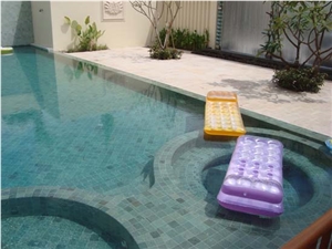 Green Sukabumi Stone Quartzite Tiles & Slabs Grade B Quality, Green Quartzite Flooring Tiles