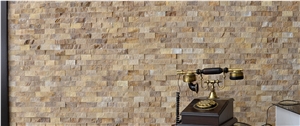 Split Face Travertine Mosaic