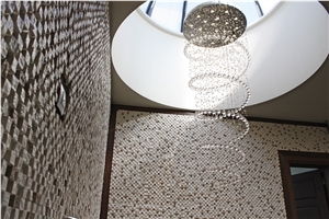 Split Face Travertine Mosaic