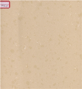 Antique Beige Quartz Stone Tiles/Slabs Engineered Stone F7121