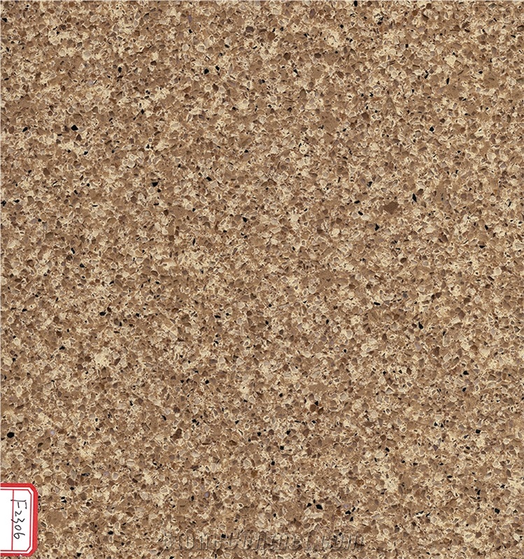 Antique Beige Quarz Stone Tiles/Slabs Engineer Stone F2306