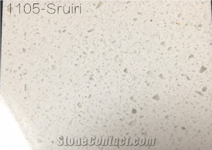 Beige Sruiri Quartz Stone Tiles/Slabs/Engineered Stone/Flooring 1105