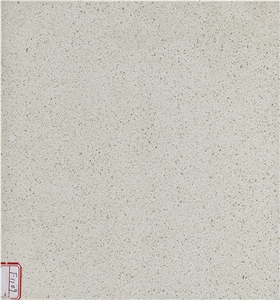 Pure White Quarz Stone Tiles/Slabs Engineer Stone F1109