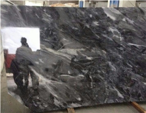 Smoked Dark Gray Marble Slabs