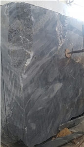 Smoked Dark Gray Marble Slabs