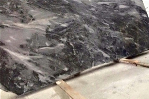 Smoked Dark Gray Marble Slabs