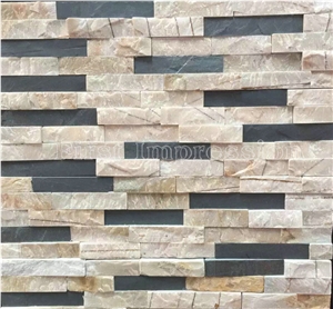 Best Price Slate Nature Cultured Stone Panel/Wall Panel/Ledge Stone/Veneer/Stacked Stone for Wall Cladding/Decorative Format Tile/Feature Wall/Ledge Stone/Marble & Granite Culture Stone