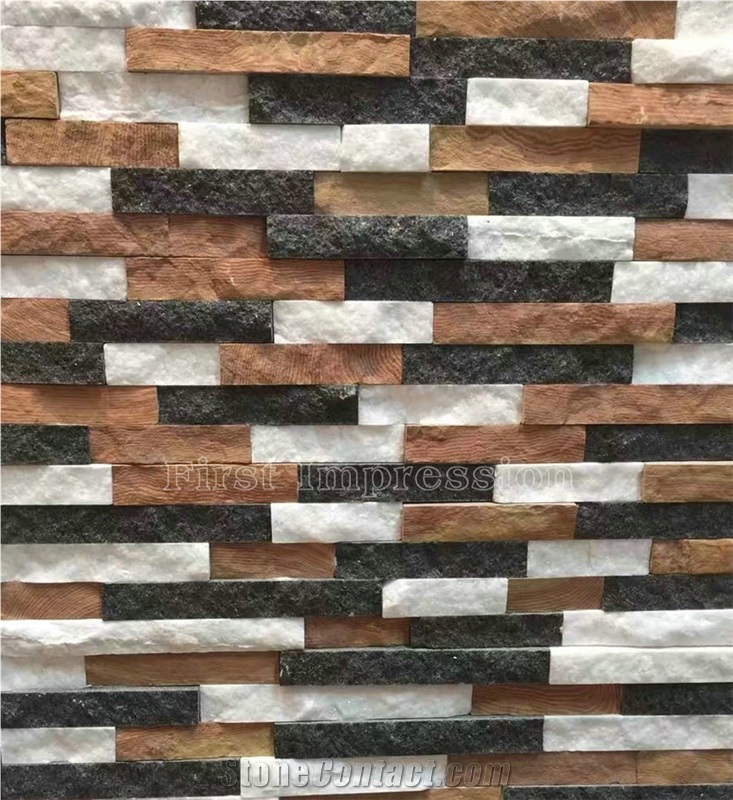 Best Price Slate Nature Cultured Stone Panel/Wall Panel/Ledge Stone/Veneer/Stacked Stone for Wall Cladding/Decorative Format Tile/Feature Wall/Ledge Stone/Marble & Granite Culture Stone