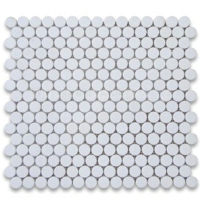 Carrara Marble 1 Inch Hexagon Mosaic Tile Tumbled/Carrara Grey Marble Tiles Hexagon/Thassos White Marble Mosaic Tiles