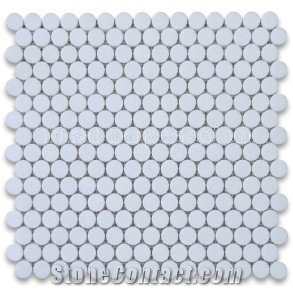 Carrara Marble 1 Inch Hexagon Mosaic Tile Tumbled/Carrara Grey Marble Tiles Hexagon/Thassos White Marble Mosaic Tiles