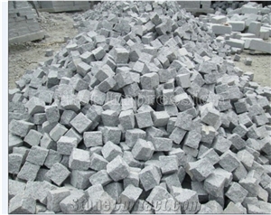 Cheap G623 Cube Stone/China Bianco Sardo Granite Cobble Stone/Rosa Beta Granite Square Pavers/Haicang White Granite Paving Sets/Floor Covering/Courtyard Road Pavers/Garden Stepping Pavements