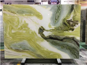 China Green Marble Slabs & Tiles/Marble Skirting/Marble Opus Pattern/Marble Floor Covering Tiles/Marble Tiles & Slabs/China Green Marble Block/China Green Marble Tiles/ Dreaming Green