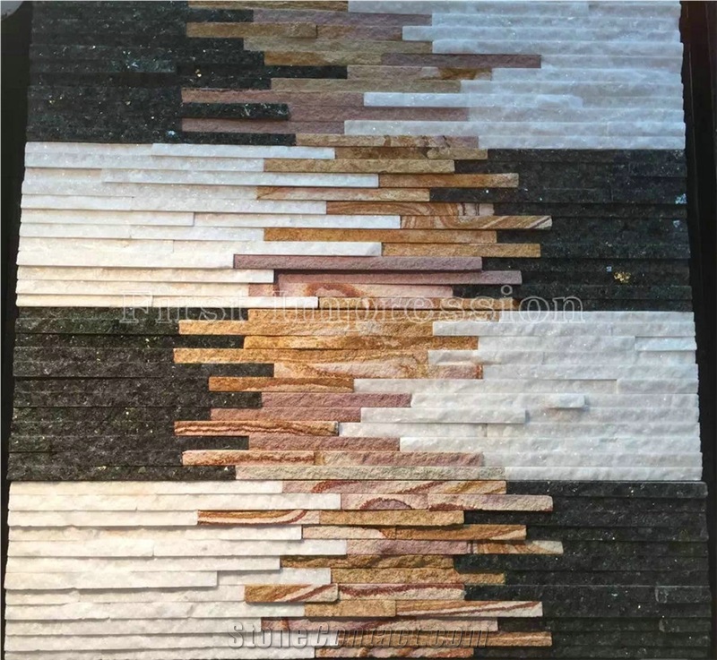 China Slate Tiles/Nature Cultured Stone Panel/Wall Panel/Ledge Stone/Veneer/Stacked Stone for Wall Cladding/Decorative Format Tile/Feature Wall/Ledge Stone/Marble & Granite Culture Stone