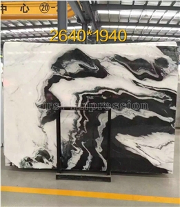 Chinese Best Price & High Quality Panda White Blocks/Dalmata Marble Blocks/China White Marble/Black & White Marble/China Marble