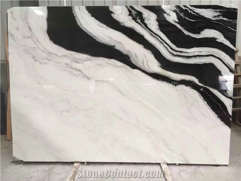 Chinese Best Price Panda White Marble Tile & Slab/Dalmata Marble/Mountain White Marble/China White Marble/Black & White Marble Big Slabs/China Marble/New Polished Best Price Marble Tiles