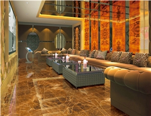 Chinese Brown Onyx Tiles & Slabs/Brown Onyx Pattern/Brown Onyx/New Onyx Big Slabs Covering Tiles/Pure Brown Onyx