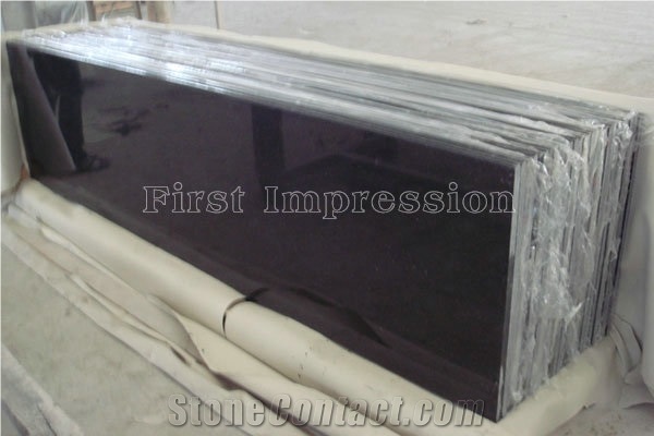Chinese Extremely Black Granite Tiles and Slabs/China Good Quality Shanxi Black Granite/Pure Black Granite/Absolute Black Granite Slabs & Tiles/New Polished/Best Price