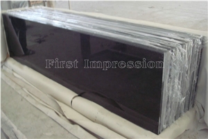 Chinese Extremely Black Granite Tiles and Slabs/China Good Quality Shanxi Black Granite/Pure Black Granite/Absolute Black Granite Slabs & Tiles/New Polished/Best Price