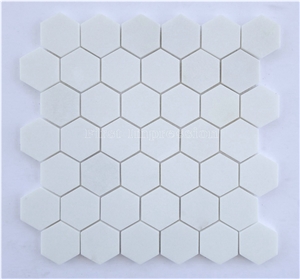 Crystal White Stone Mosaic Tile/Thassos White Mosaic/Bianco Thassos/Thassos Limenas/Snow White Diamond Marble Mosaic for Wall,Floor,Interior/Nice Mosaic