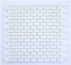 Crystal White Stone Mosaic Tile/Thassos White Mosaic/Bianco Thassos/Thassos Limenas/Snow White Diamond Marble Mosaic for Wall,Floor,Interior/Nice Mosaic