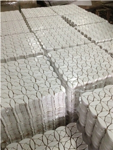 Crystal White Stone Mosaic Tile/Thassos White Mosaic/Bianco Thassos/Thassos Limenas/Snow White Diamond Marble Mosaic for Wall,Floor,Interior/Nice Mosaic
